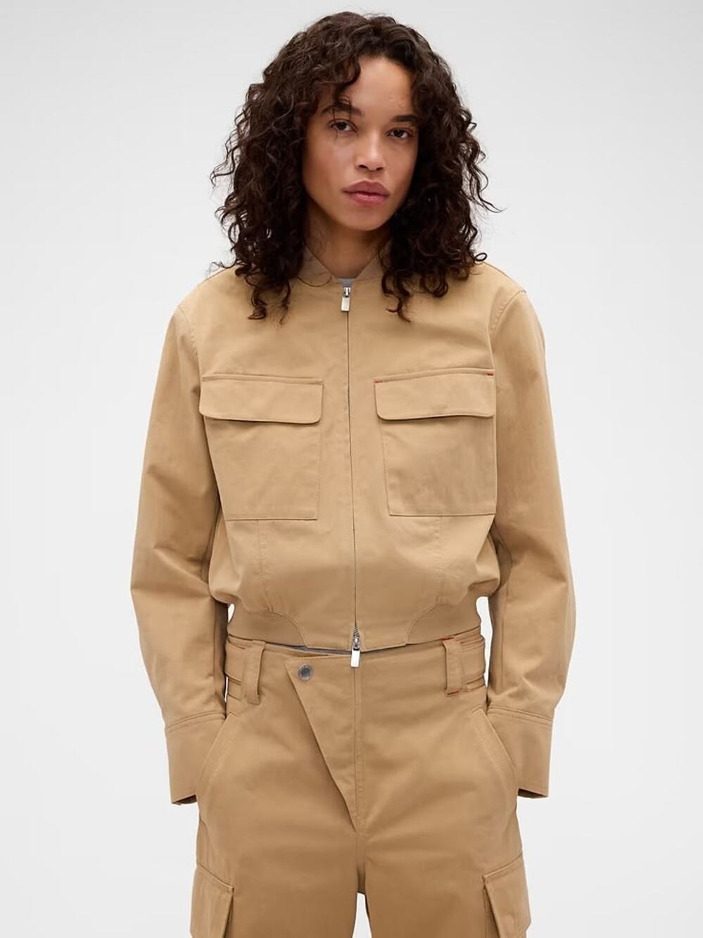 Gap × Victoria Beckham Bomber Jacket, Mohave - Small - NWT